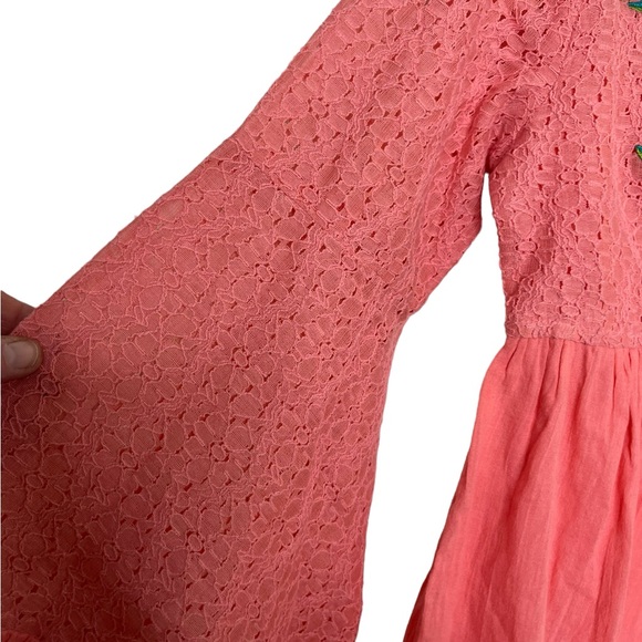 Boston Proper Lace Embroidered Mini Dress, NWOT, Size XXS - Picture 4 of 9